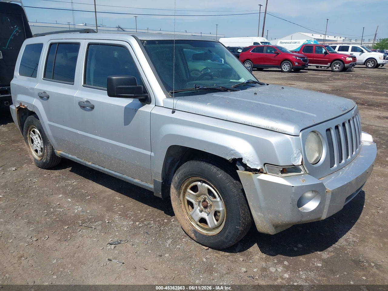 1J8FF28W47D****** · 2007 JEEP PATRIOT SPORT