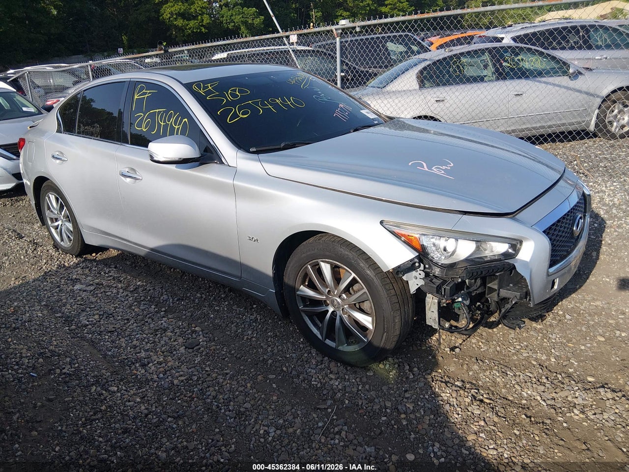 JN1EV7AR7GM****** · 2016 INFINITI Q50 3.0T PREMIUM