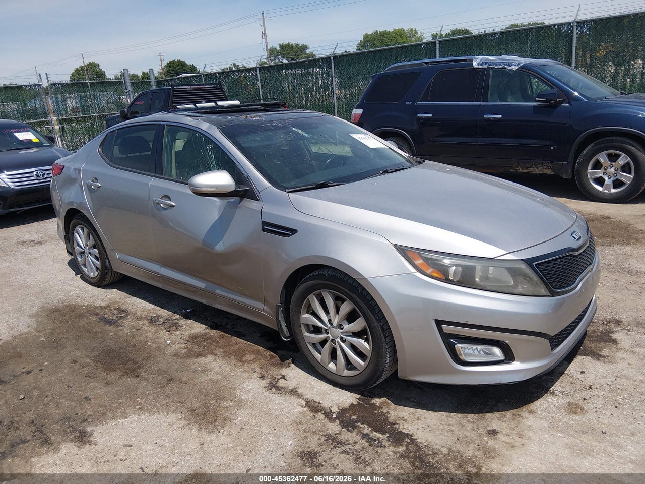 5XXGN4A76FG****** · 2015 KIA OPTIMA EX