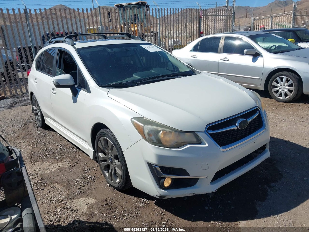 JF1GPAZ67FH****** · 2015 SUBARU IMPREZA 2.0I SPORT LIMITED