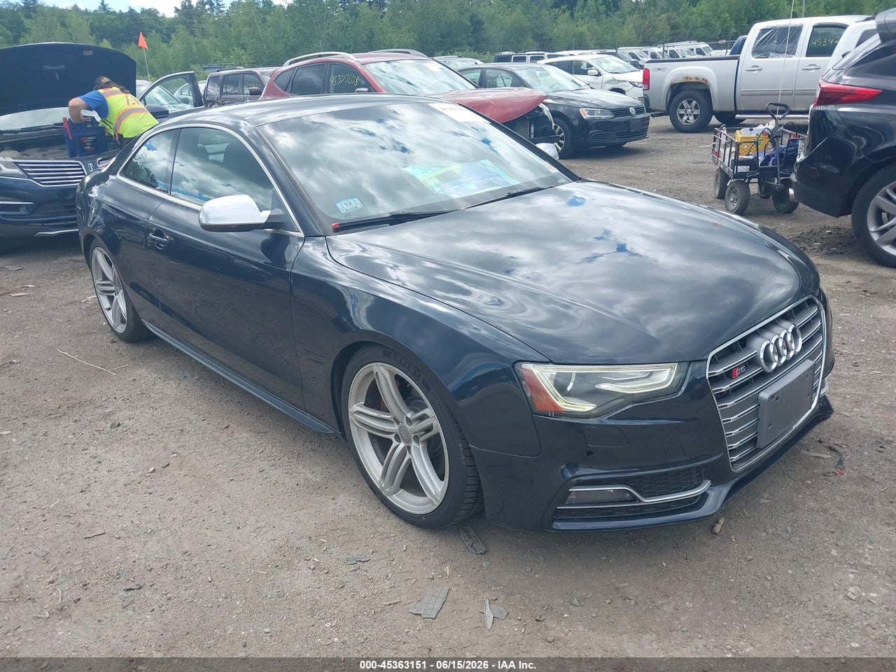 WAUCGAFRXDA****** · 2013 AUDI S5 3.0T PREMIUM PLUS