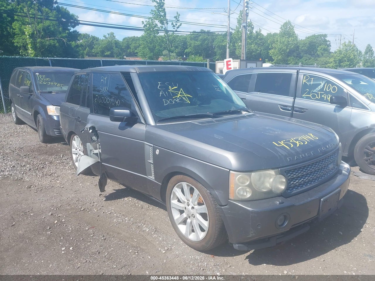 SALMF13476A****** · 2006 LAND ROVER RANGE ROVER SUPERCHARGED