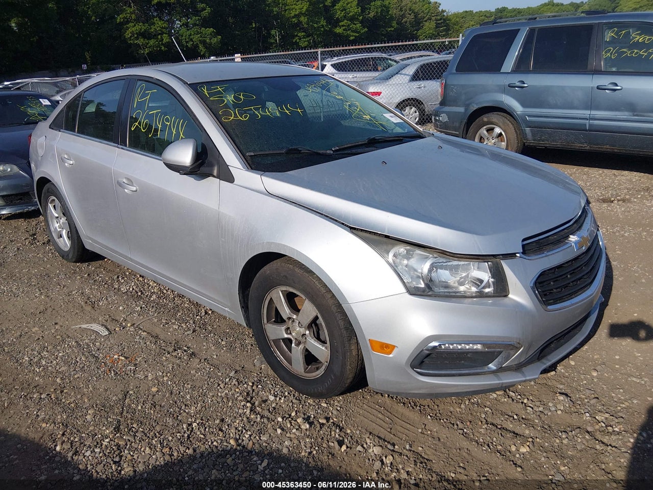 1G1PE5SB4G7****** · 2016 CHEVROLET CRUZE LIMITED 1LT AUTO