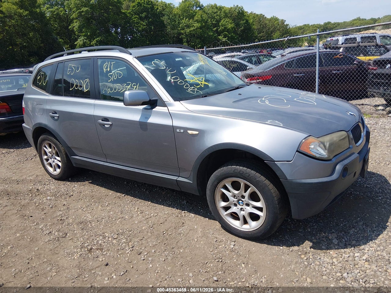 WBXPA73465W****** · 2005 BMW X3 2.5I