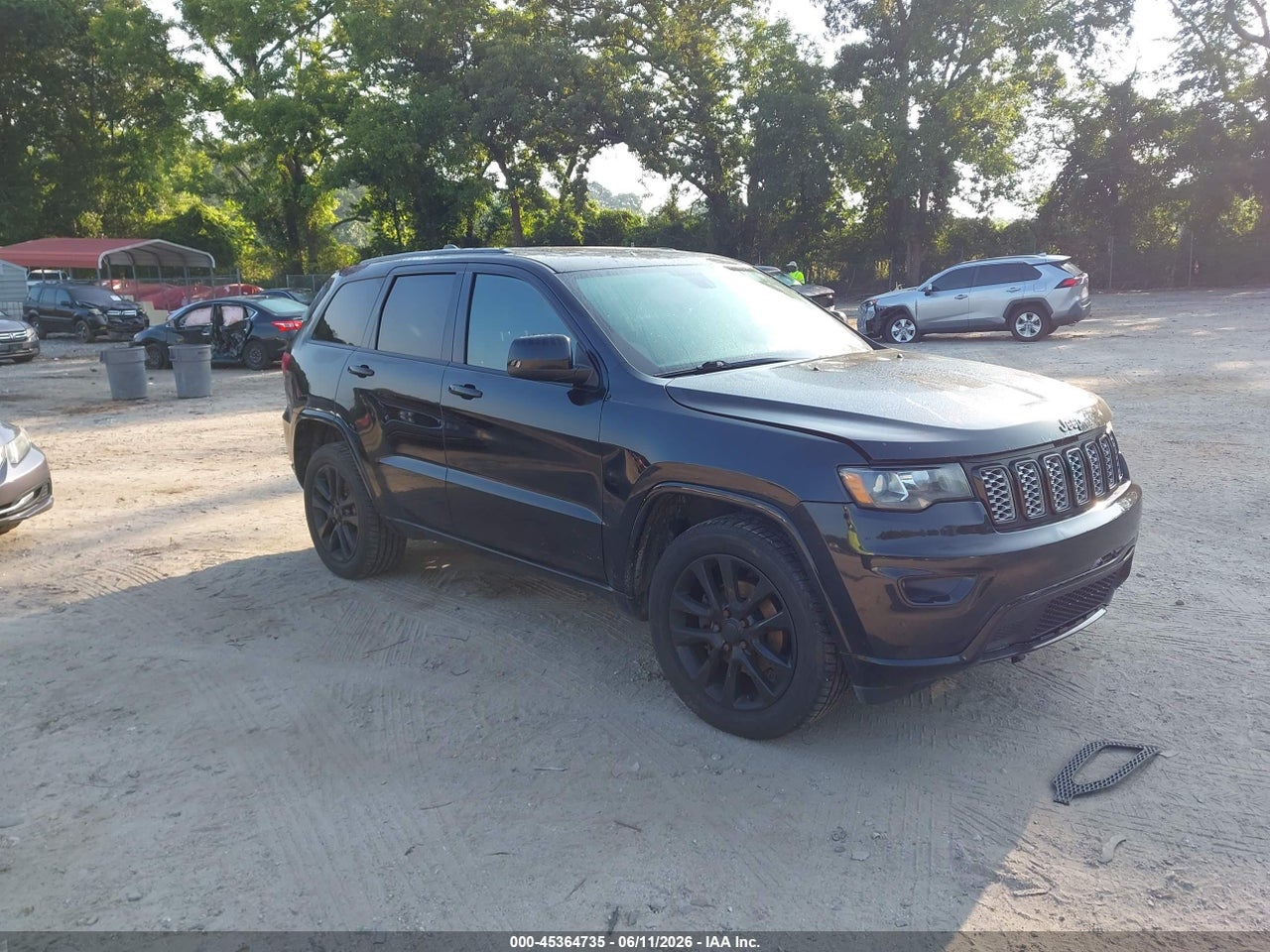1C4RJFAG6HC****** · 2017 JEEP GRAND CHEROKEE ALTITUDE 4X4