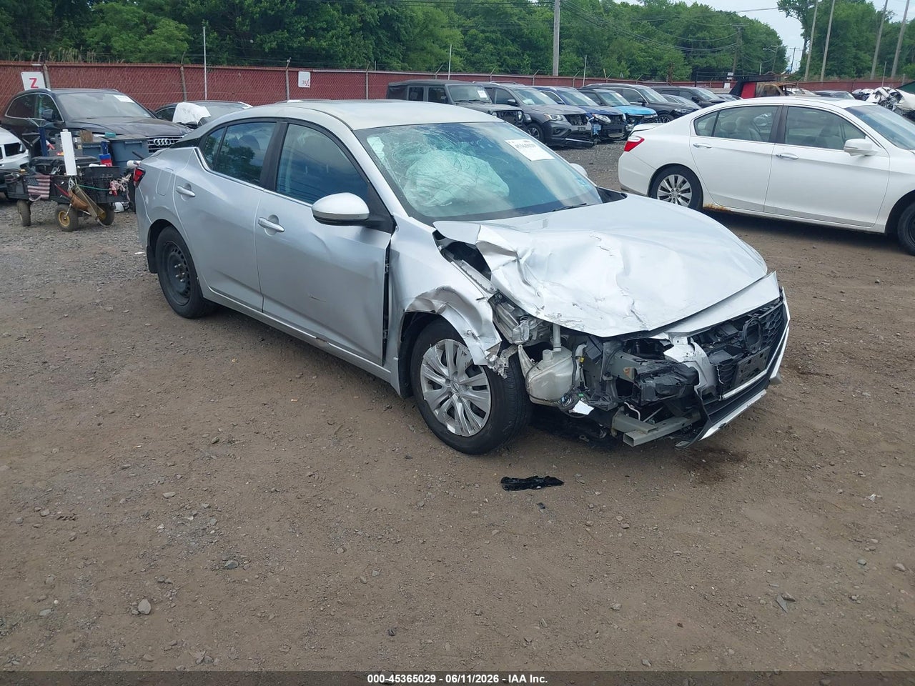 3N1AB8BV9LY****** · 2020 NISSAN SENTRA S XTRONIC CVT