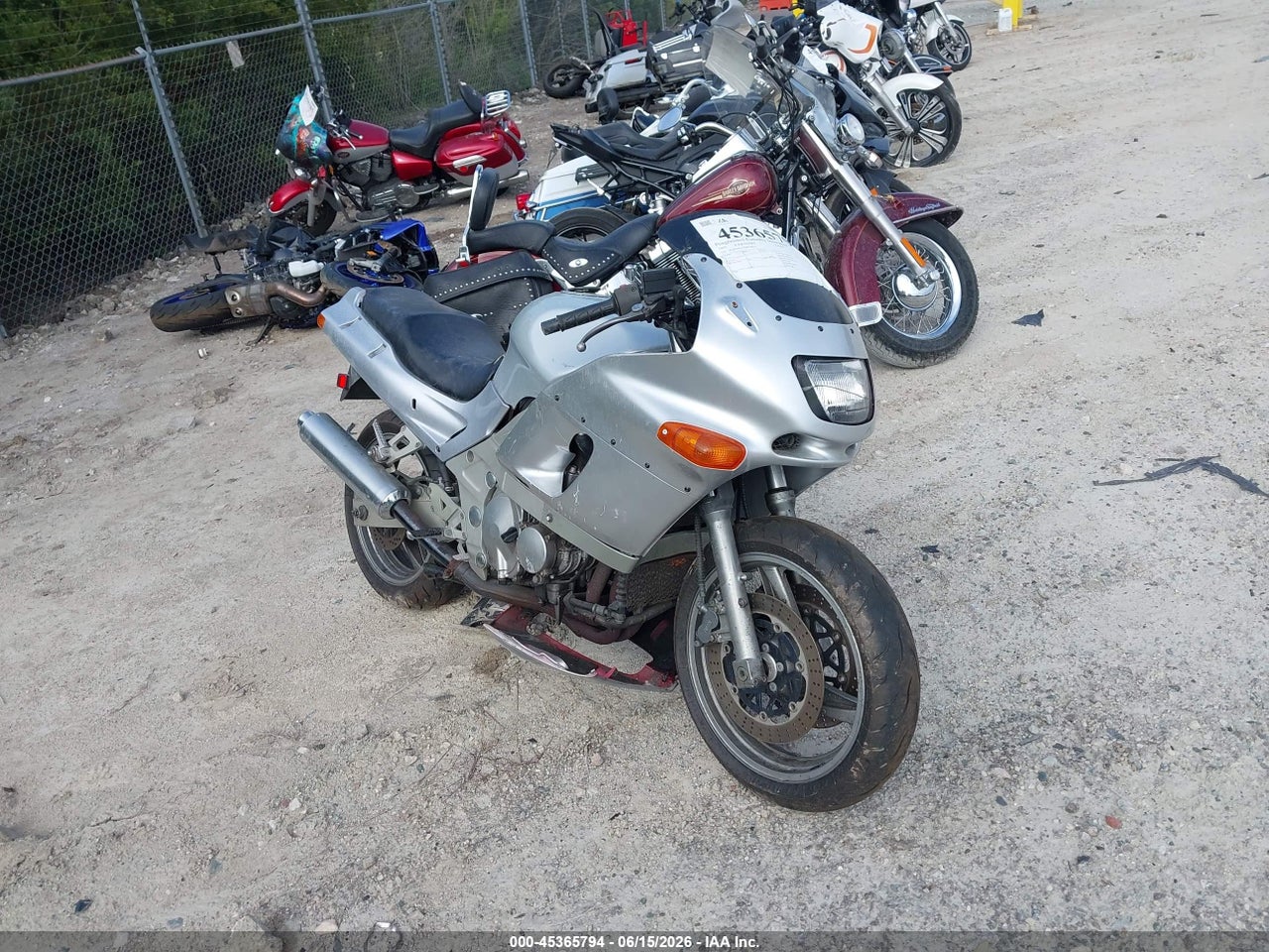 JKAZX4E15XB****** · 1999 KAWASAKI ZX600 E