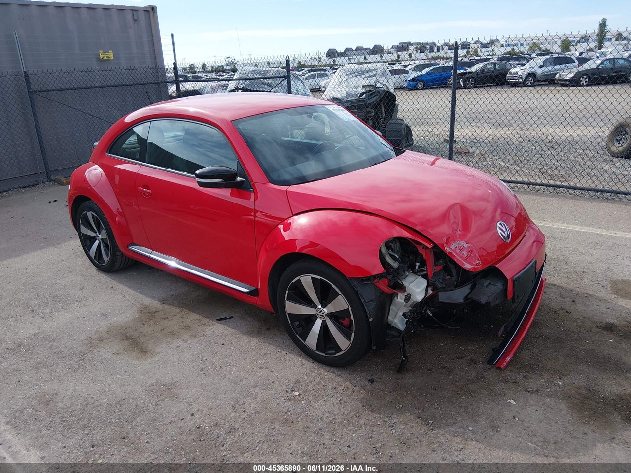 3VWVA7AT2DM****** · 2013 VOLKSWAGEN BEETLE 2.0T TURBO
