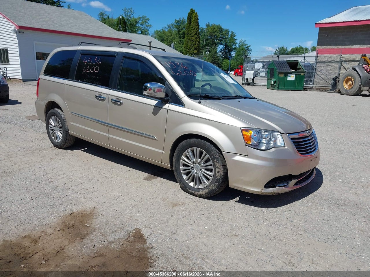 2C4RC1CG4FR****** · 2015 CHRYSLER TOWN &amp; COUNTRY TOURING-L