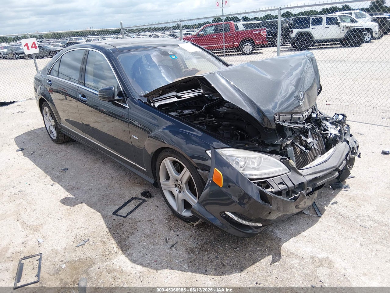 WDDNG7DB0CA****** · 2012 MERCEDES-BENZ S 550