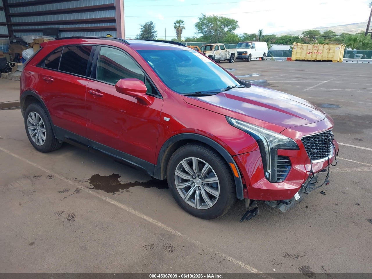 1GYFZER40LF****** · 2020 CADILLAC XT4 FWD SPORT