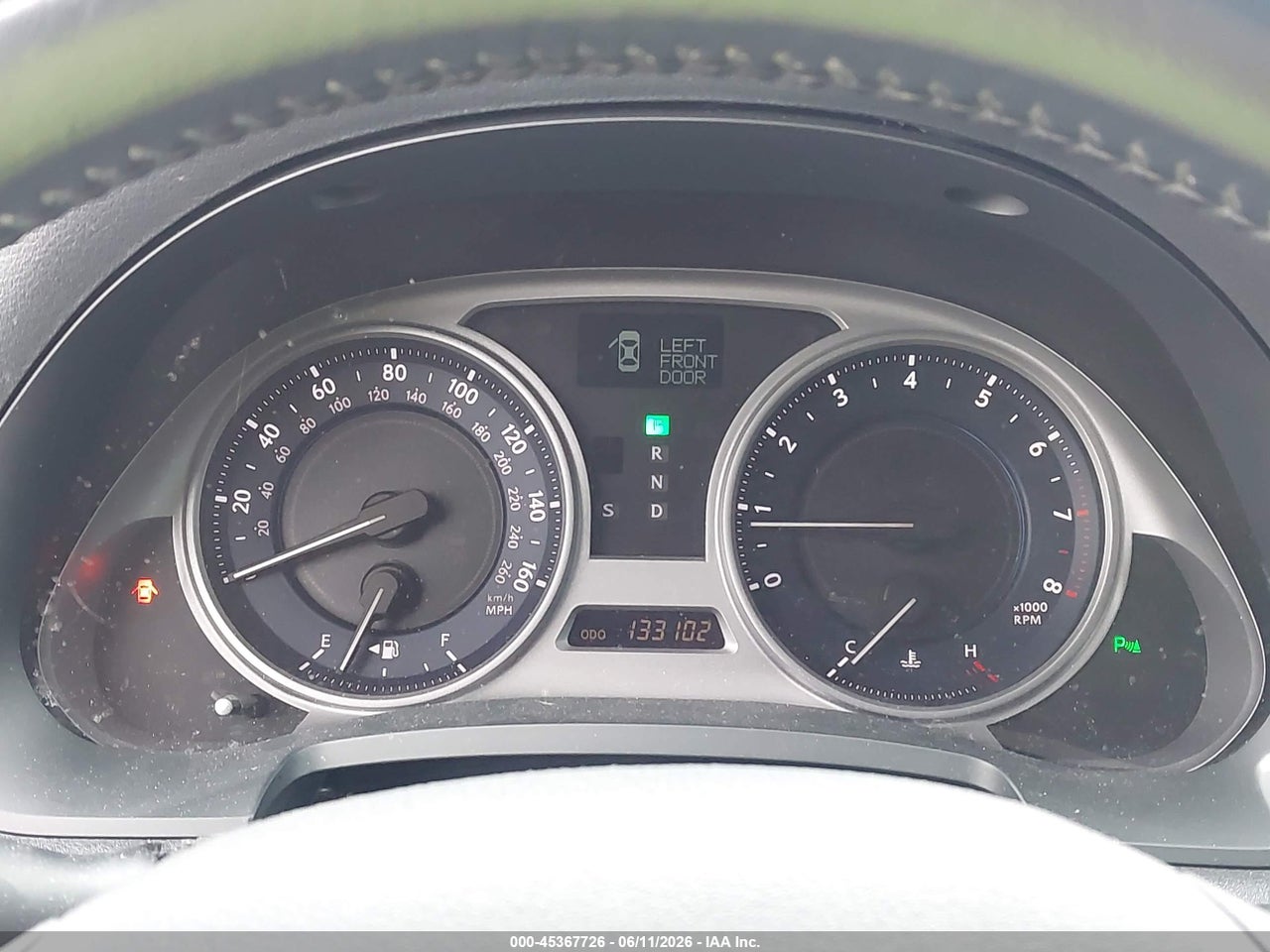JTHBK262995****** · 2009 LEXUS IS 250 · 7/11