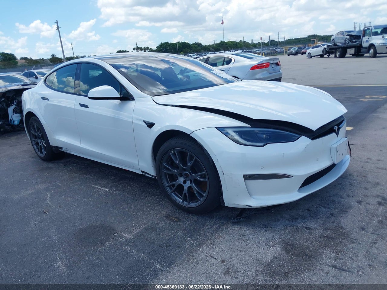 5YJSA1E50NF****** · 2022 TESLA MODEL S DUAL MOTOR ALL-WHEEL DRIVE