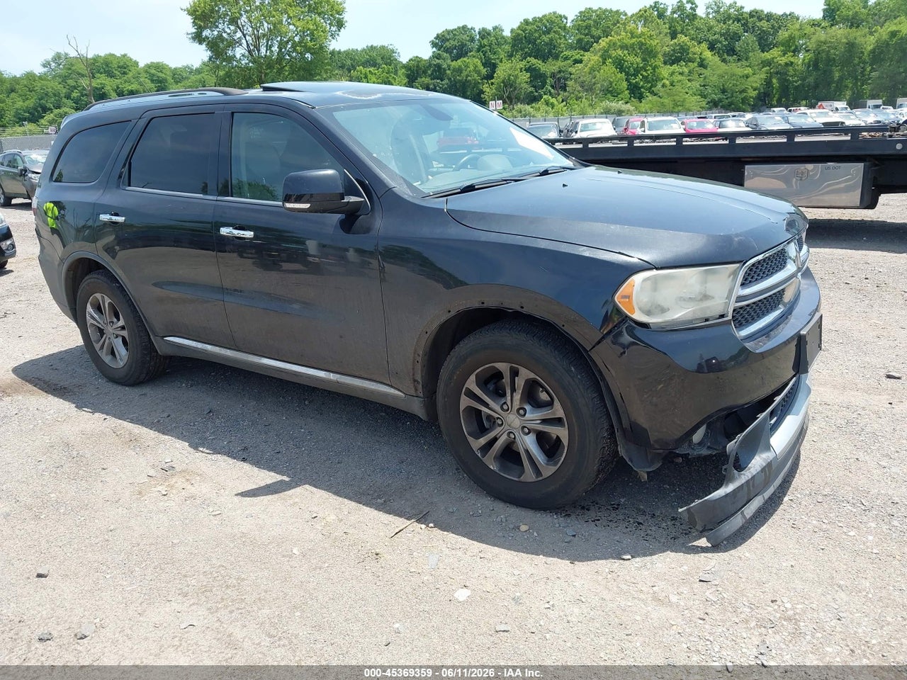 1C4RDHDG7DC****** · 2013 DODGE DURANGO CREW