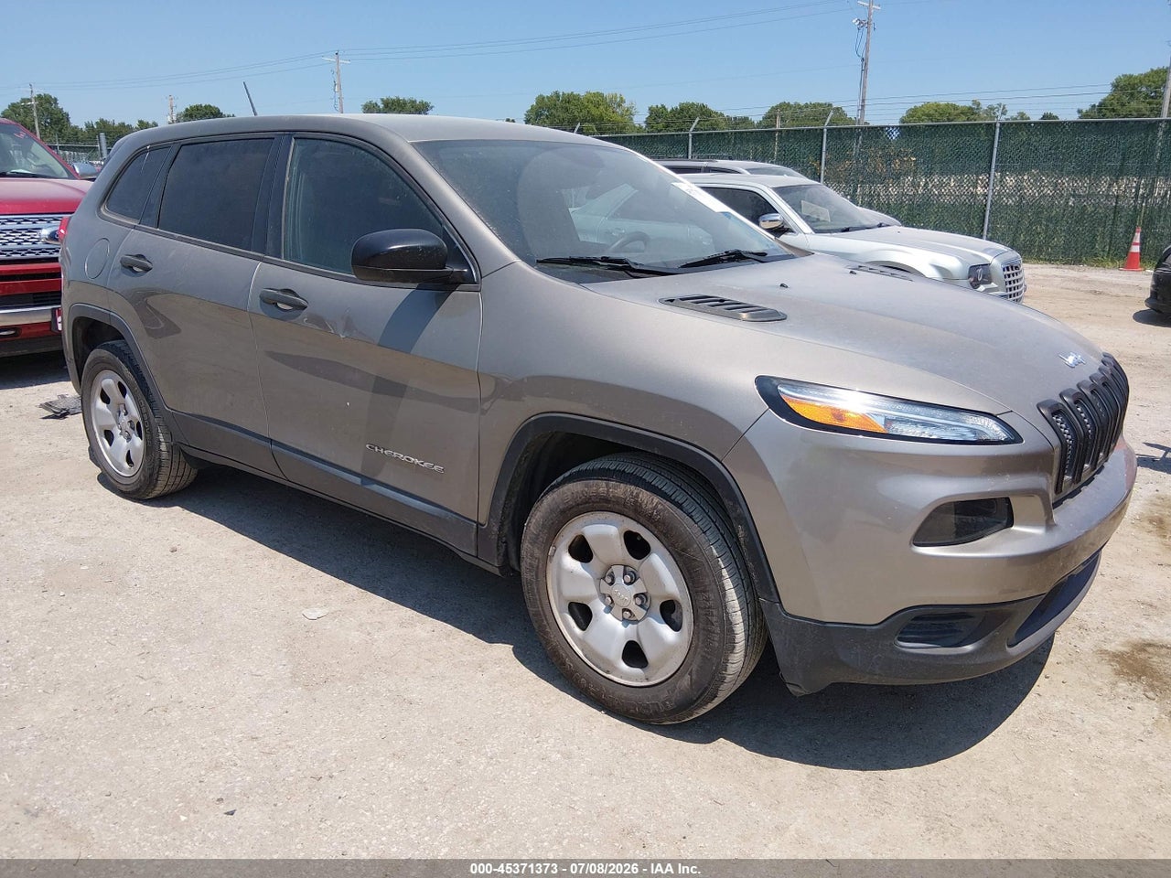 1C4PJLAB5HW****** · 2017 JEEP CHEROKEE SPORT FWD