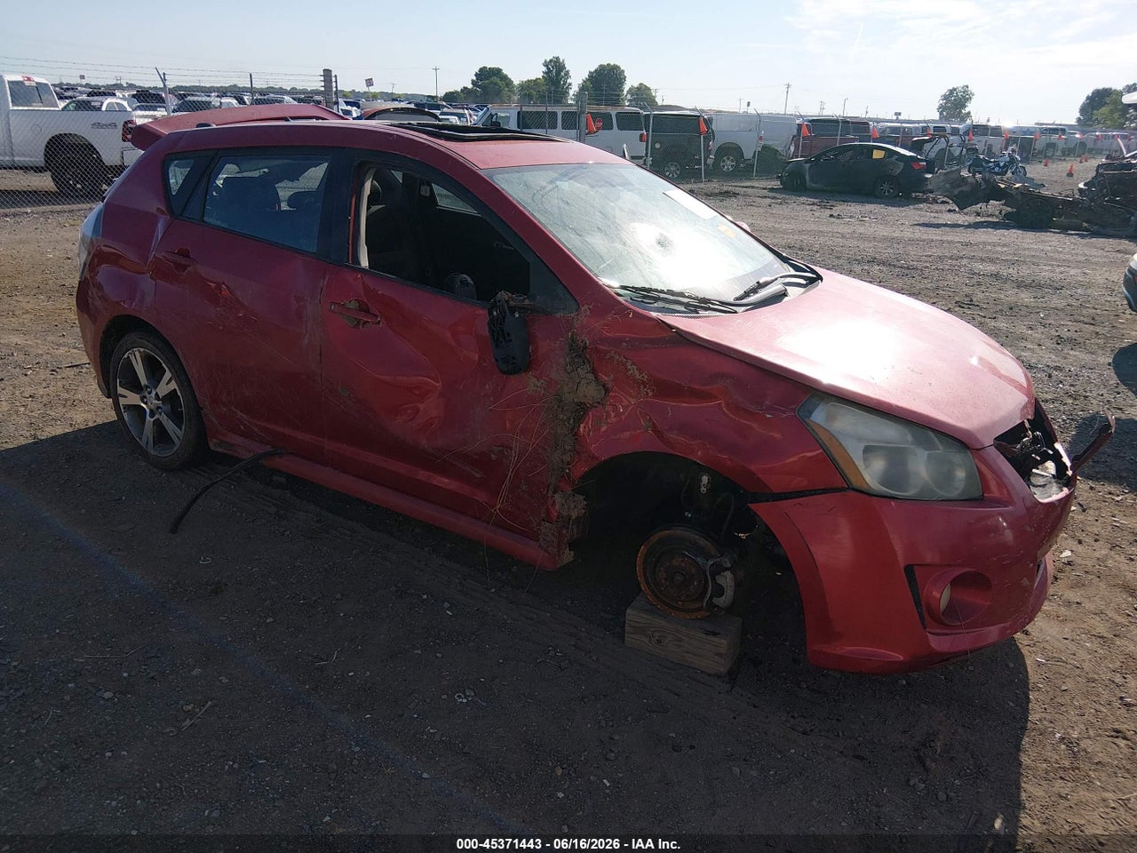 5Y2SR6E0XAZ****** · 2010 PONTIAC VIBE GT