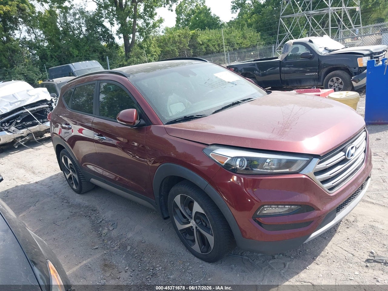 KM8J3CA20HU****** · 2017 HYUNDAI TUCSON LIMITED