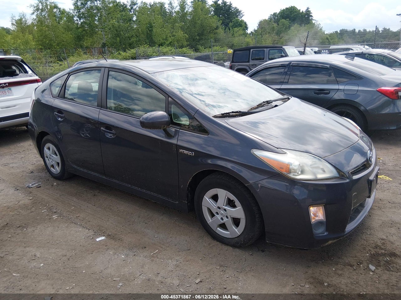 JTDKN3DUXB0****** · 2011 TOYOTA PRIUS TWO