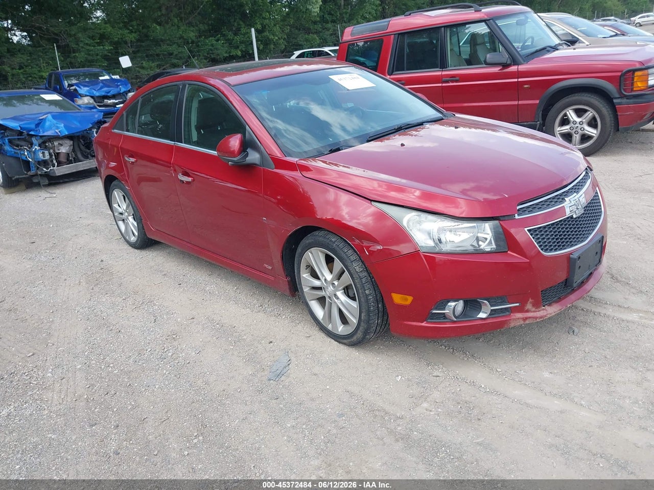 1G1PG5SB5D7****** · 2013 CHEVROLET CRUZE LTZ