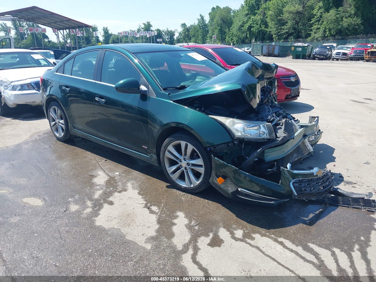 1G1PG5SB3F7****** · 2015 CHEVROLET CRUZE LTZ