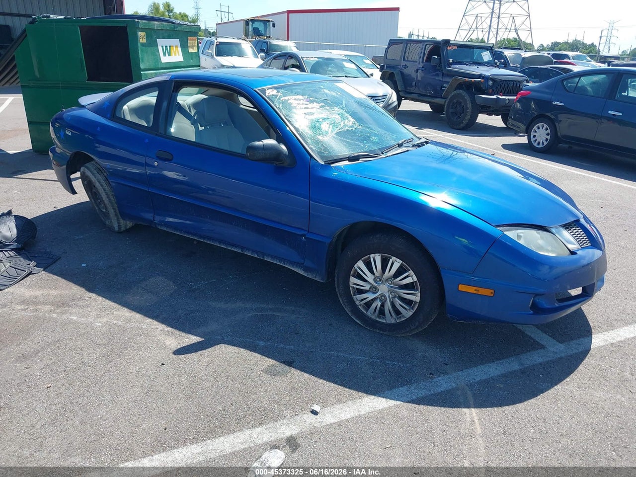 3G2JB12F45S****** · 2005 PONTIAC SUNFIRE
