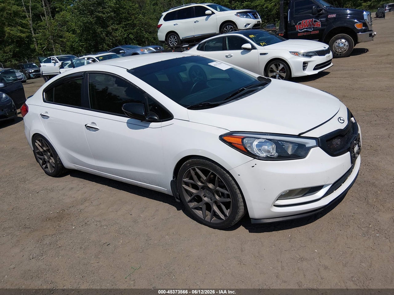 KNAFX4A83E5****** · 2014 KIA FORTE EX