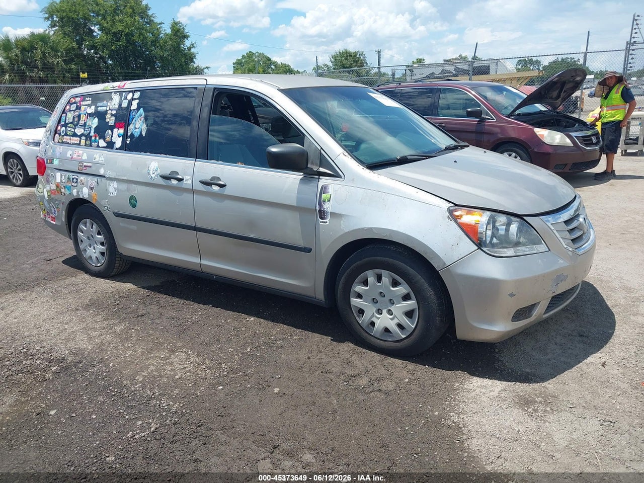 5FNRL38208B****** · 2008 HONDA ODYSSEY LX