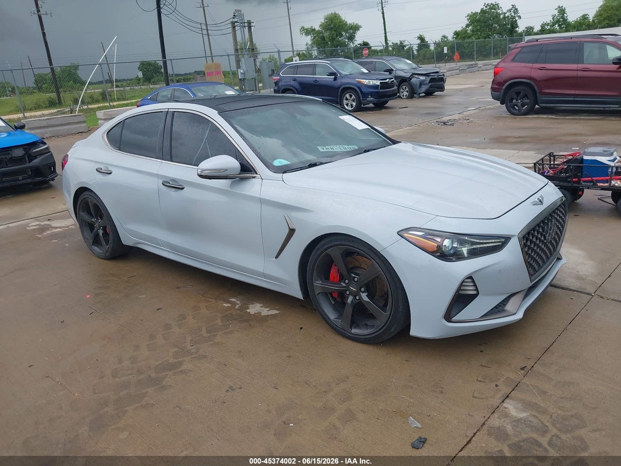 KMTG34LE5MU****** · 2021 GENESIS G70 3.3T AWD