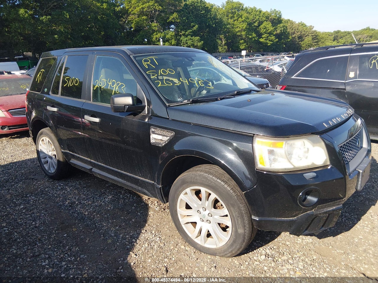SALFT24N19H****** · 2009 LAND ROVER LR2 HSE