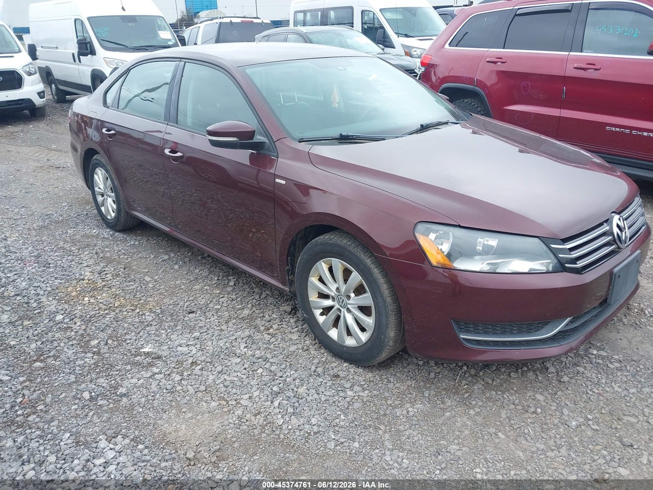 1VWAT7A35EC****** · 2014 VOLKSWAGEN PASSAT 1.8T WOLFSBURG EDITION
