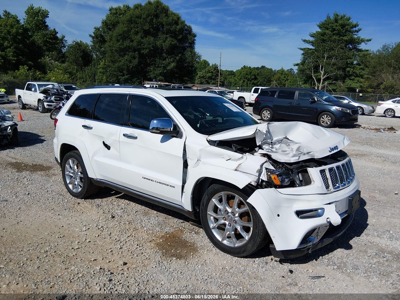 1C4RJFJG1FC****** · 2015 JEEP GRAND CHEROKEE SUMMIT