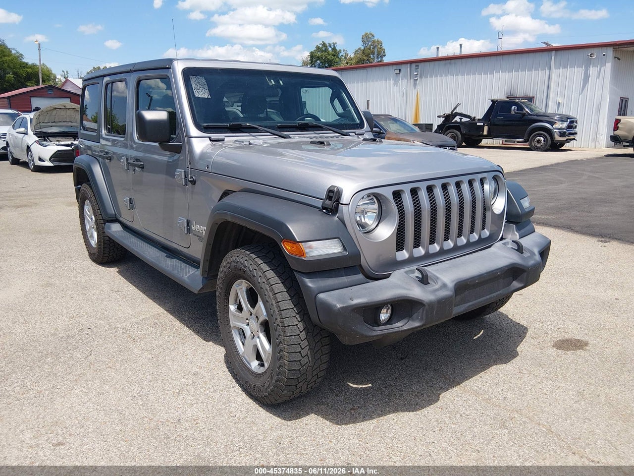 1C4HJXDN5LW****** · 2020 JEEP WRANGLER UNLIMITED SPORT S 4X4