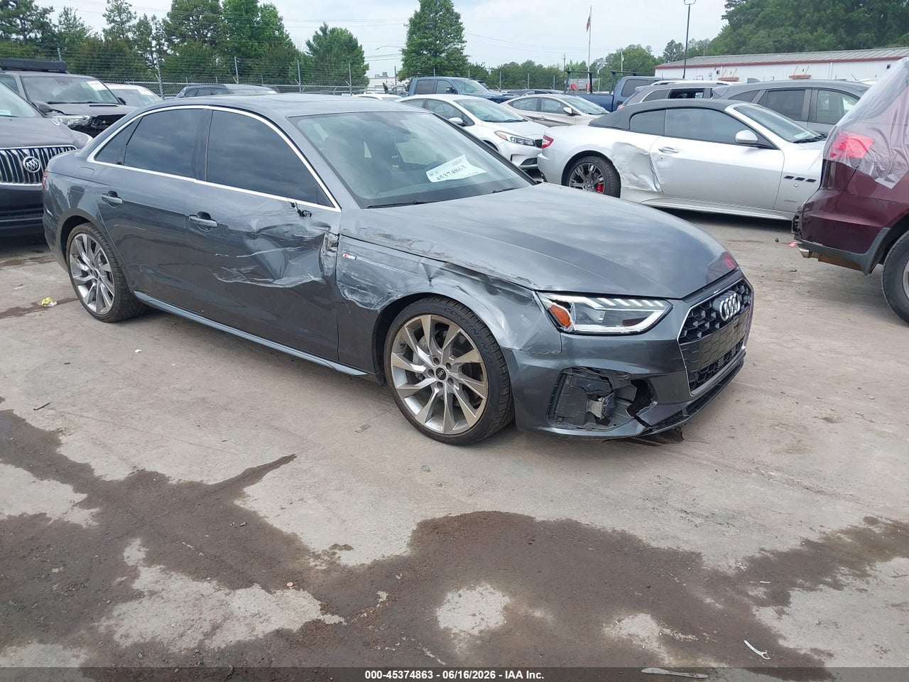 WAUEAAF4XNN****** · 2022 AUDI A4 PREMIUM PLUS 45 TFSI S LINE QUATTRO S TRONIC