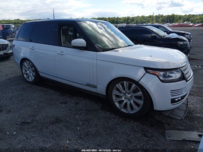 SALGS2FE3HA****** · 2017 LAND ROVER RANGE ROVER 5.0L V8 SUPERCHARGED