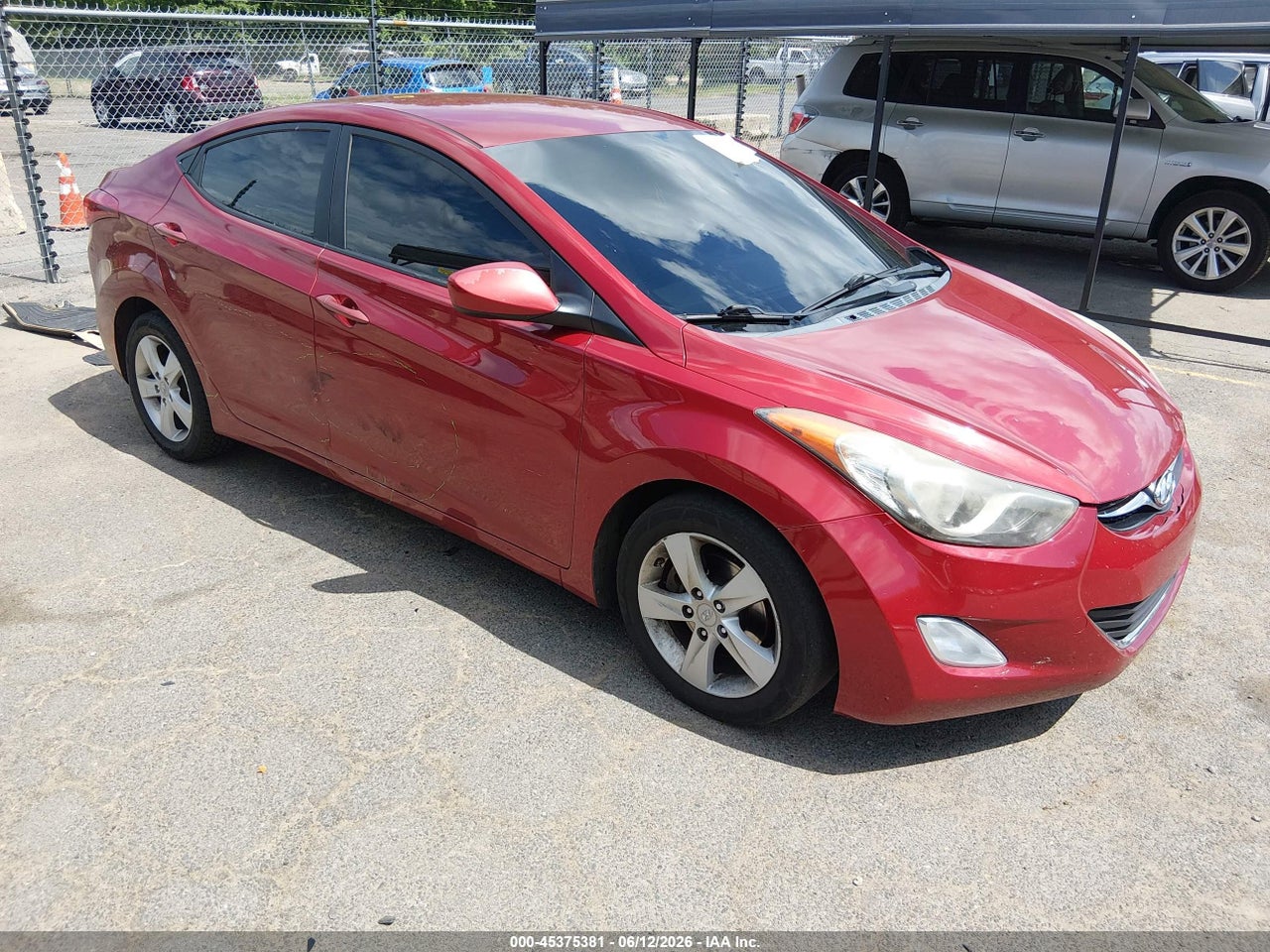 KMHDH4AE5CU****** · 2012 HYUNDAI ELANTRA GLS (ULSAN PLANT)
