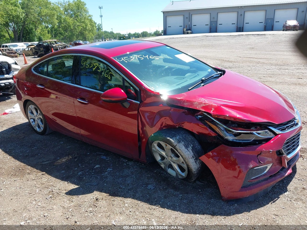 1G1BF5SM3H7****** · 2017 CHEVROLET CRUZE PREMIER AUTO