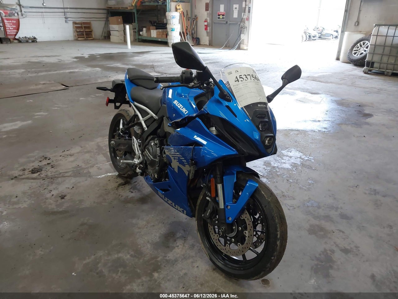 JS1EM13B5T7****** · 2026 SUZUKI GSX800 F