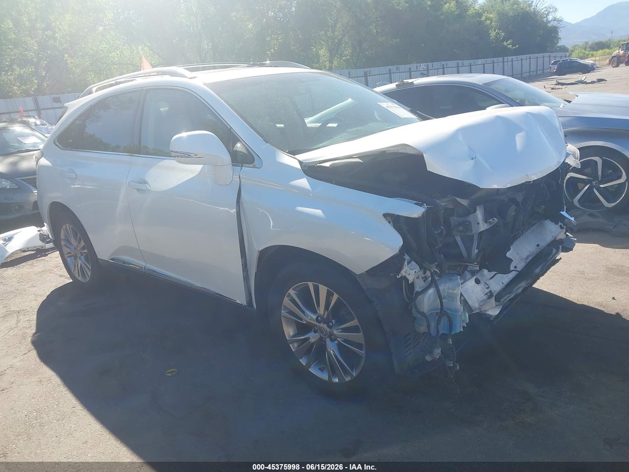 JTJBC1BA9D2****** · 2013 LEXUS RX 450H