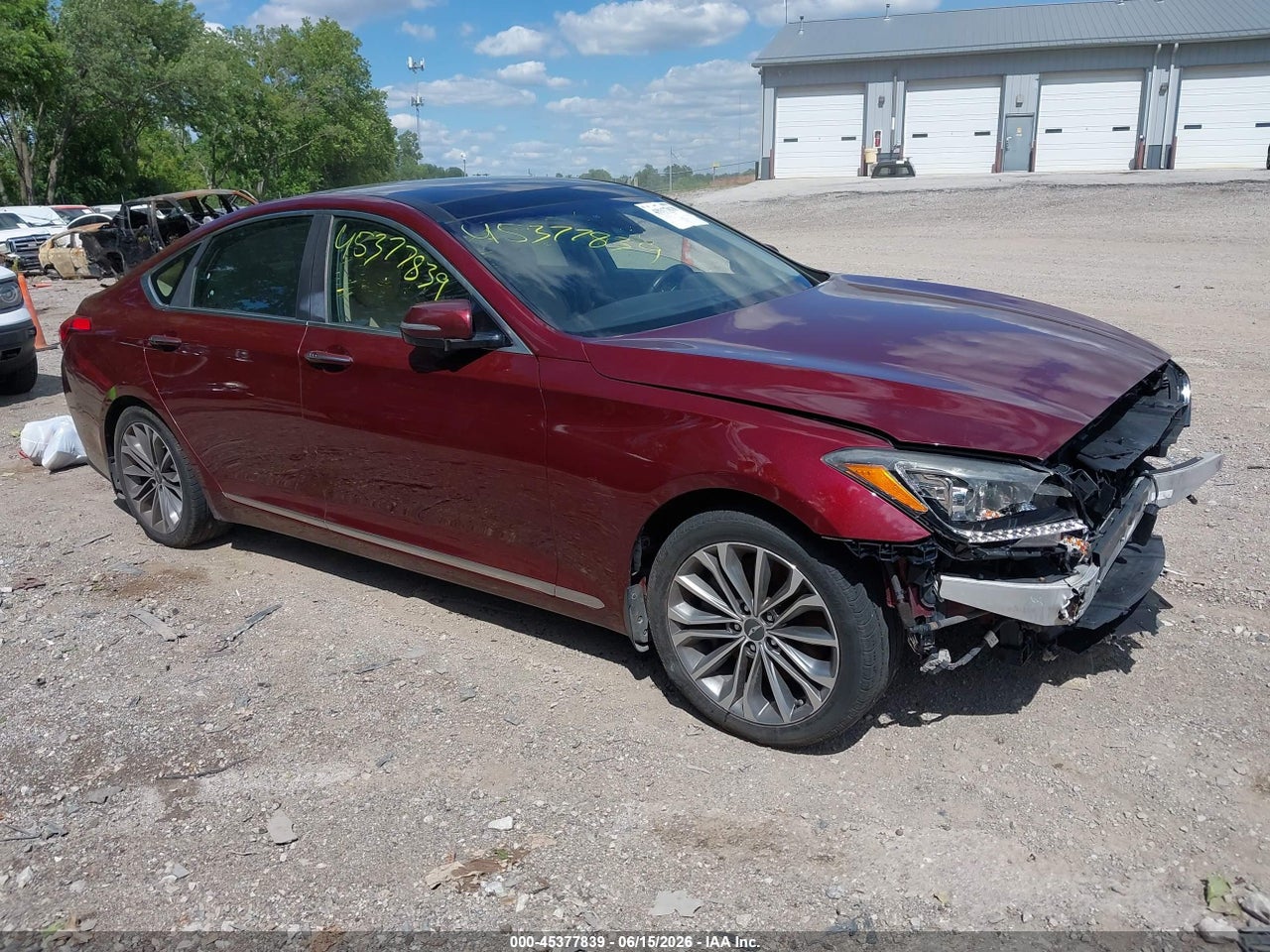 KMHGN4JE0GU****** · 2016 HYUNDAI GENESIS 3.8