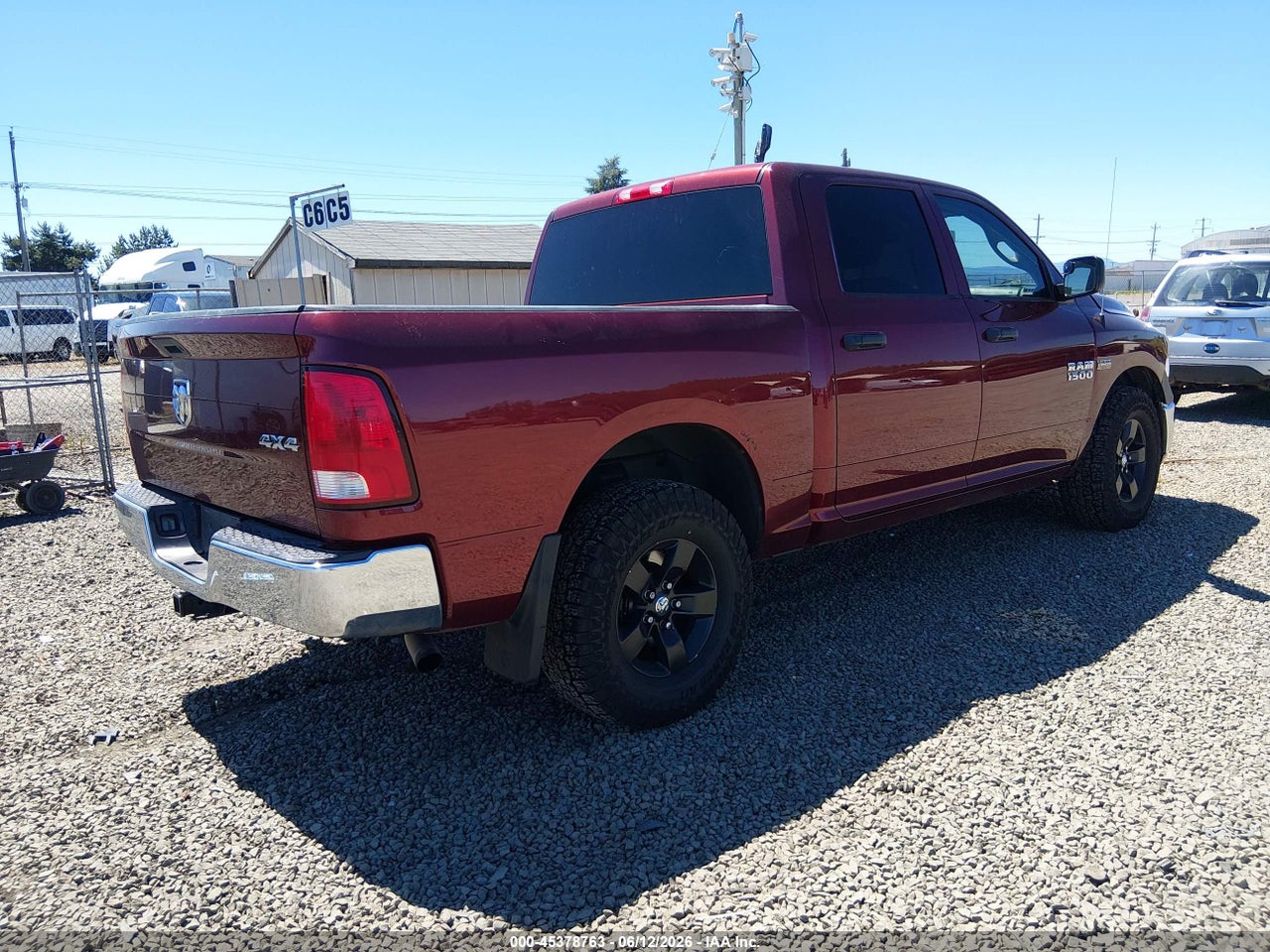 3C6RR7KTXGG****** · 2016 RAM 1500 ST · 4/11