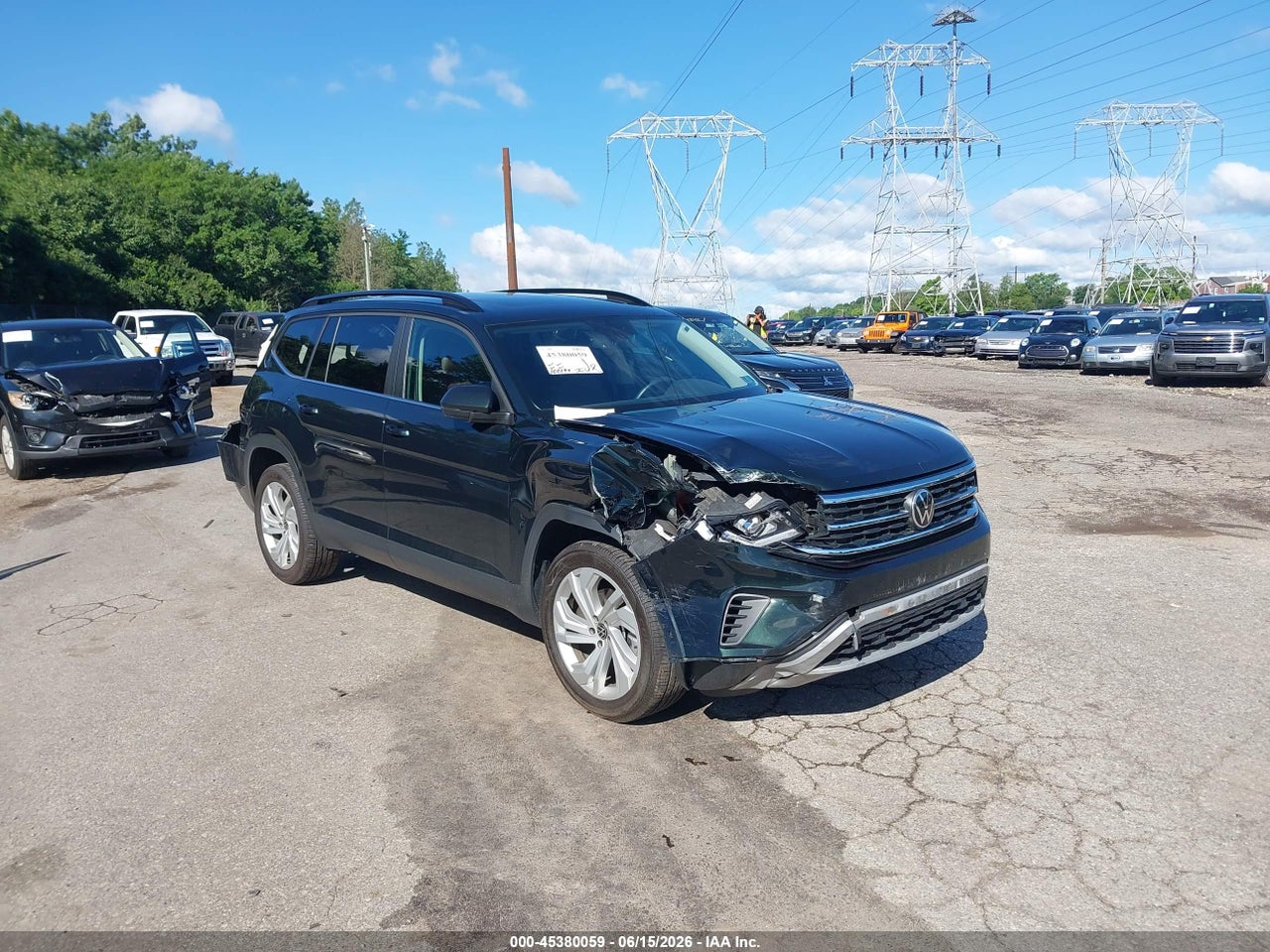 1V2KR2CA9MC****** · 2021 VOLKSWAGEN ATLAS 3.6L V6 SE W/TECHNOLOGY