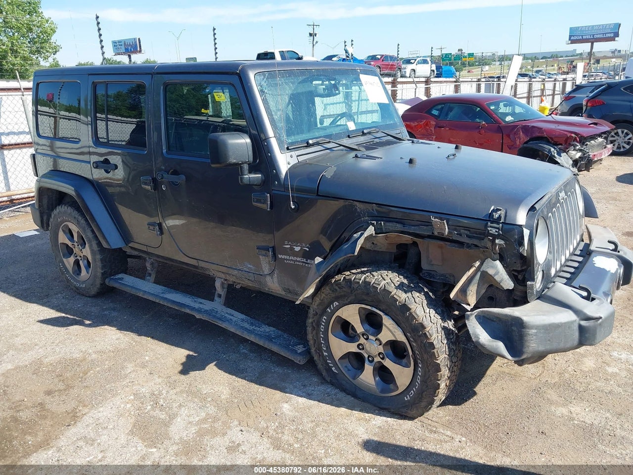 1C4BJWEG2GL****** · 2016 JEEP WRANGLER UNLIMITED SAHARA