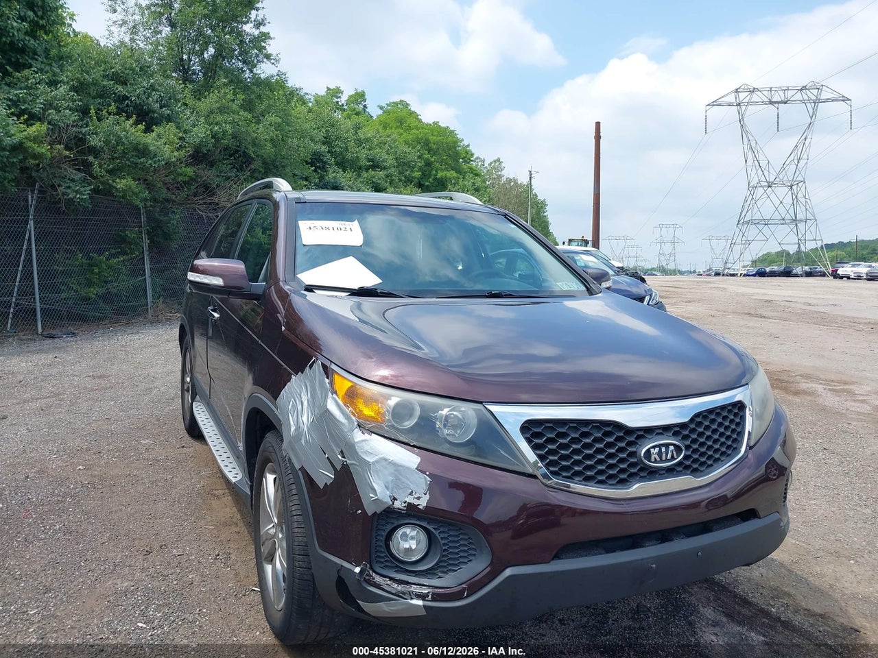 5XYKU4A23CG****** · 2012 KIA SORENTO EX V6