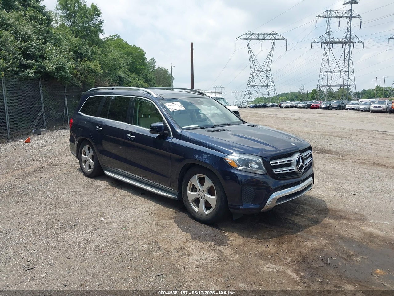 4JGDF6EE3HA****** · 2017 MERCEDES-BENZ GLS 450 4MATIC