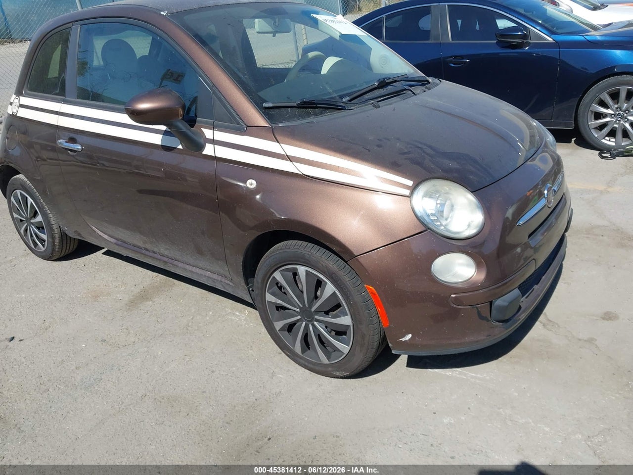 3C3CFFAR8CT****** · 2012 FIAT 500 POP