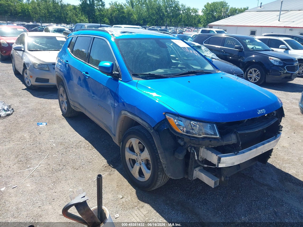 3C4NJDBB4JT****** · 2018 JEEP COMPASS LATITUDE 4X4