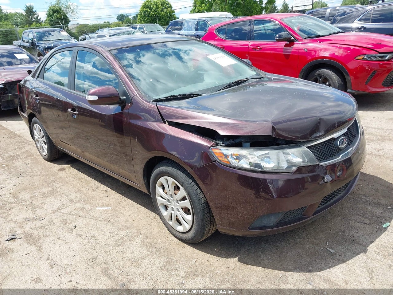 KNAFU4A20A5****** · 2010 KIA FORTE EX