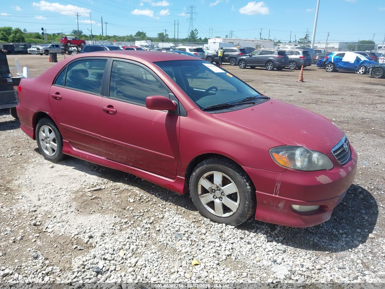 1NXBR32E87Z****** · 2007 TOYOTA COROLLA S