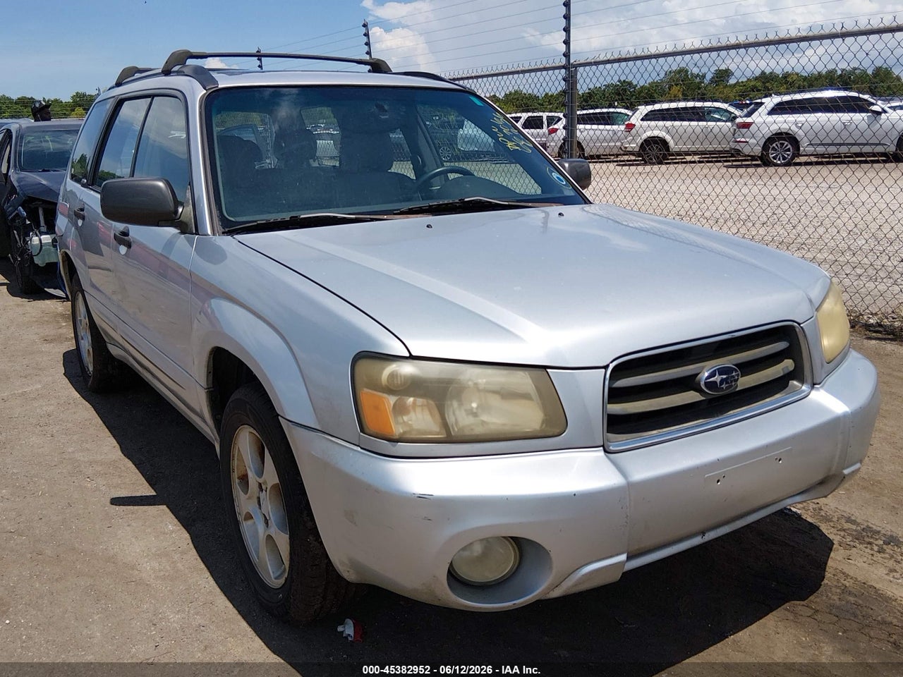 JF1SG65663H****** · 2003 SUBARU FORESTER XS