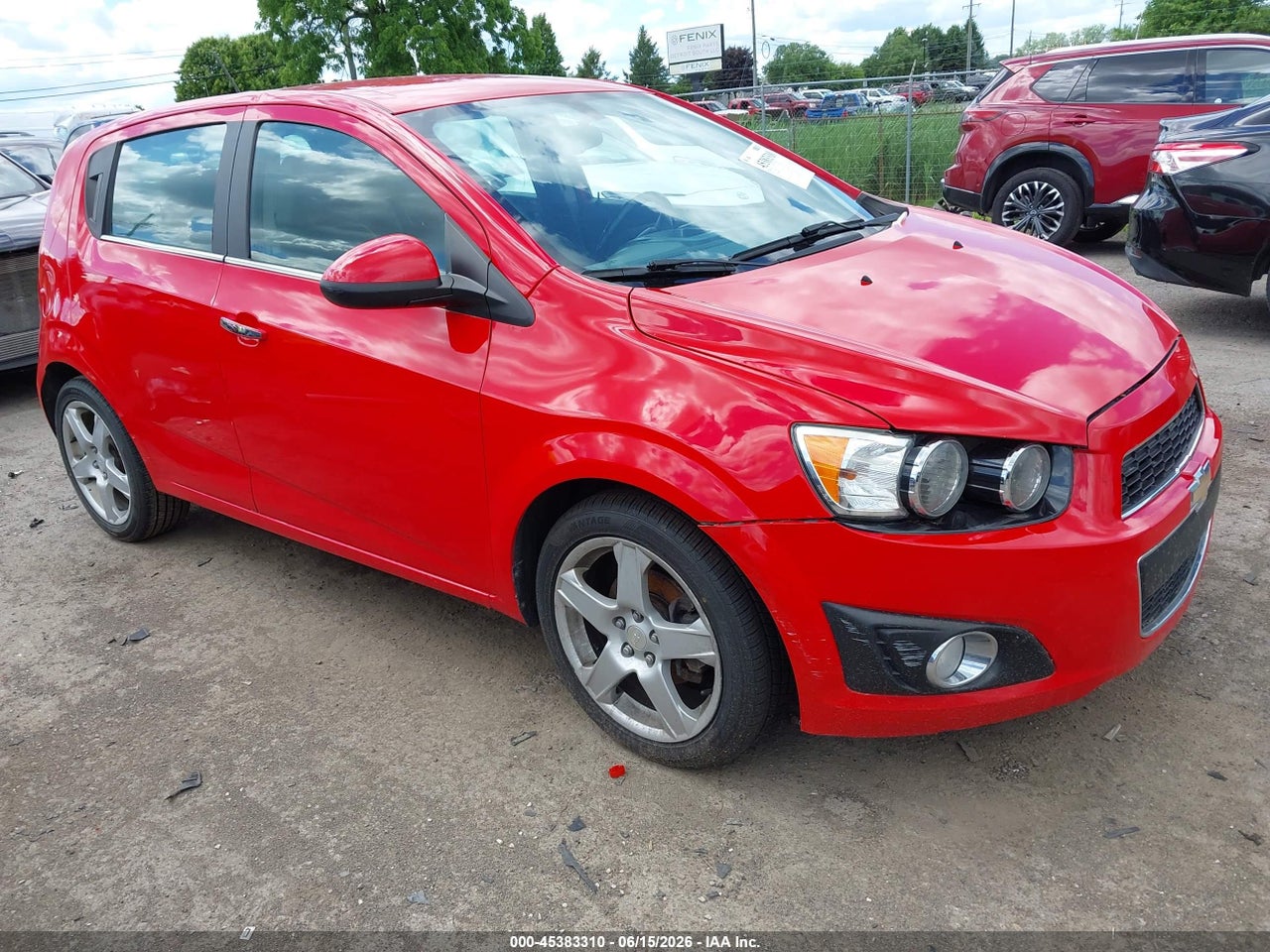 1G1JE6SB4F4****** · 2015 CHEVROLET SONIC LTZ AUTO